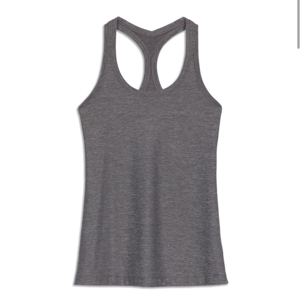 Lululemon Gray Women's Cool Racerback Tank Top